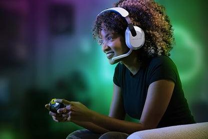 Turtle Beach Stealth 600 Wireless Multiplatform Amplified Gaming Headset for Xbox Series X|S, Xbox One, PC, PS5, PS4, & Mobile – Bluetooth, 80-Hr Battery, Noise-Cancelling Mic – White