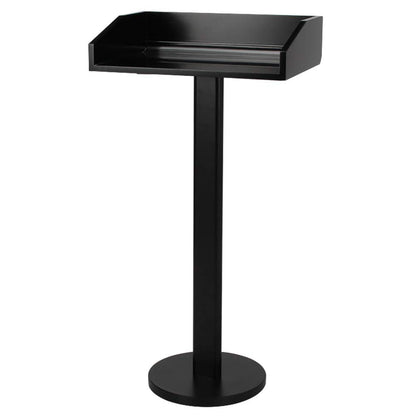 ZEELYDE Lectern Podium Stand,Welcome Table Speaking Stage Master of Ceremonies for Hotel Restaurant Entrance for Restaurant Wedding