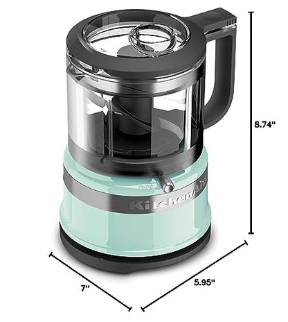 KitchenAid 3.5 Cup Food Chopper KFC3516CU, Contour Silver