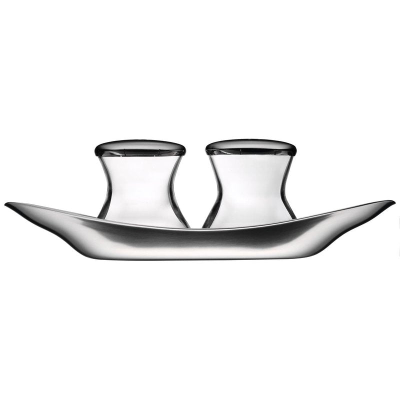 WMF 660079990 Wagenfeld Salt and Pepper Shaker Set