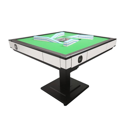 HUANGZHE 2026 Automatic Mahjong Table for Americans/Chinese/Taiwanese/Filipino,Rules - Ultra-Thin Foldable Mahjong Table shuffler Choice of 100,000+ Households, 42mm Tiles Set