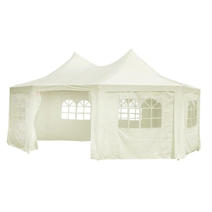Xhnifbn 6x4.5x3m Garden Gazebo Replacement Canopy, Polyester Shade for Patio, Party, Camping, 50 People