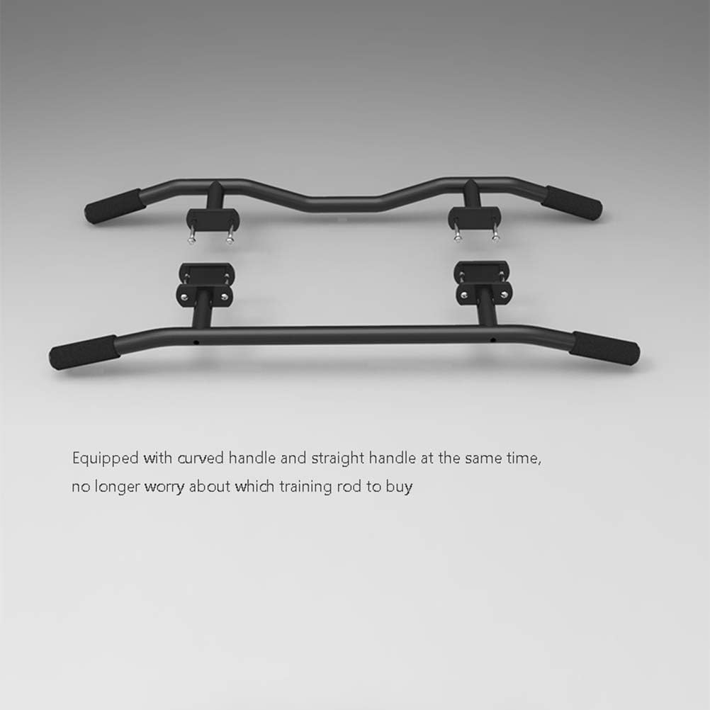 Freestanding wall mount Pull-Up Bars Corridor Heavy Fitness Equipment Elastic Band Pull-up Training Station Door frame upward bar(Style 1)