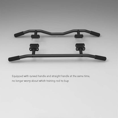 Freestanding wall mount Pull-Up Bars Corridor Heavy Fitness Equipment Elastic Band Pull-up Training Station Door frame upward bar(Style 1)