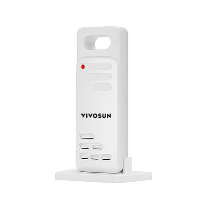 VIVOSUN Indoor Outdoor Thermometer Wireless Digital Hygrometer Temperature and Humidity Monitor with Touchscreen LCD Backlight, 200ft/60m Range, Battery Included