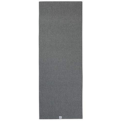 Gaiam Yoga Towel - Mat Sized Active Dry Non Slip Moisture Wicking Sweat Absorbent Microfiber Hot Yoga Towel for Women & Men | Stay-Put Corner Pockets (70" Long x 26" Wide)