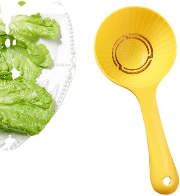 Yellow Rice Paddle Scoop Mold for Rice Ball Making - Non-stick Sushi Mold - Kitchen Gadget for Home and Restaurant