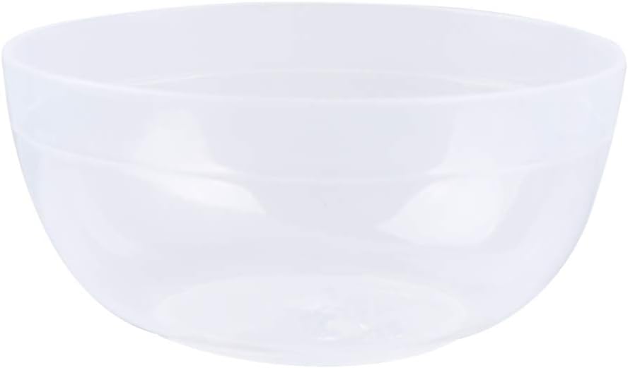 10 Sets Slime Bowl Mixing Tool Makeup Bowls, Plastic Glue Mixer for Makeup Crafts (Transparent)