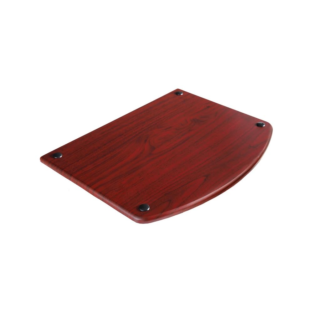 Pangea Audio Vulcan TT LP Record Player Turntable Stand Rack with Vinyl Storage Rosenut Red
