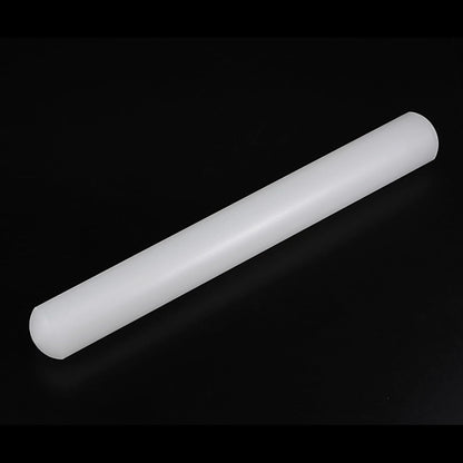 12 Inch 1.38 Inch HARFINGTON Fondant Rolling Pin x PP Plastic Non-Stick Fondant Roller Dough Roller Kitchen Decorating