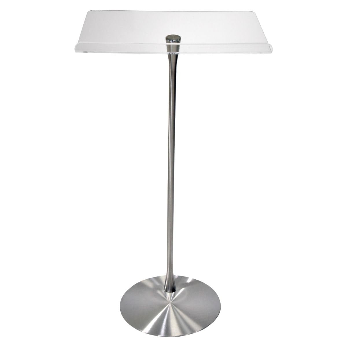 Arc 1 Stainless Steel and Acrylic Podium, Pulpit or Lectern - Kingdom by Procson