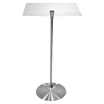 Arc 1 Stainless Steel and Acrylic Podium, Pulpit or Lectern - Kingdom by Procson