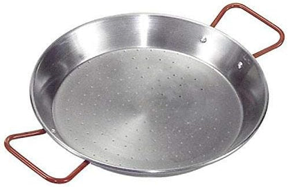 Garcima 11-inch Carbon Steel Paella Pan, 28cm