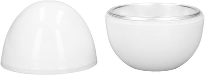Hard Boiled Egg Cooker, 4 Eggs Capacity, Compact Design, ABS Material, Egg Shape, Microwave Function, Easy to Use