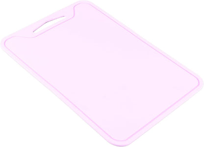 Silicone Cutting Board, Colored Flexible Chopping Mat for Meat and Vegetables, Kitchen Cutting Plate
