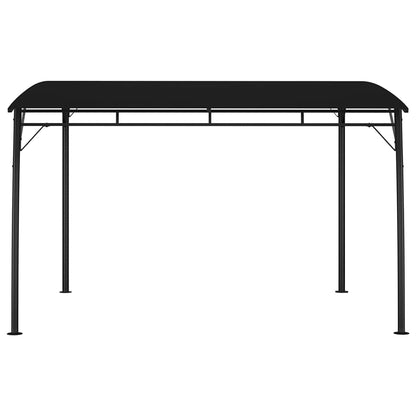 Anthracite Outdoor Gazebo Canopy, 10x10ft Powder-Coated Steel Frame, UV-Protected Polyester Fabric for Patio, Garden, Backyard Parties Outdoor Structures