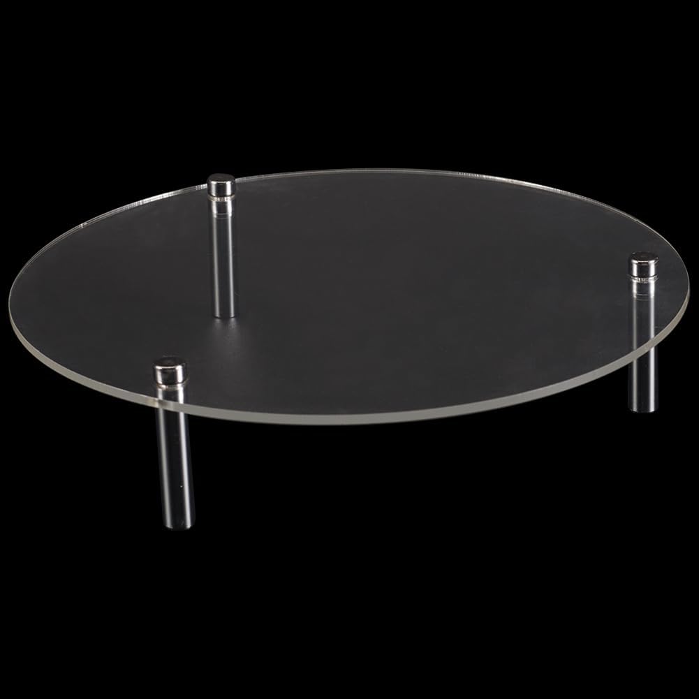 CRASPIRE Acrylic Cake Stands for Dessert Table, Clear Cupcake Display Holder, Round Food Organizer for Party Decoration