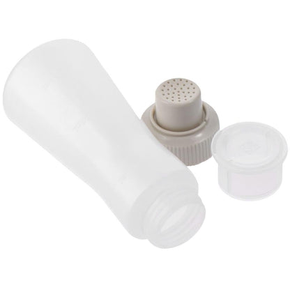 hobbyme Plastic Powder Shaker with Lid, Uniform Discharge Hole Shaker, for Sifter Sugar powder sieve Seasoning tank