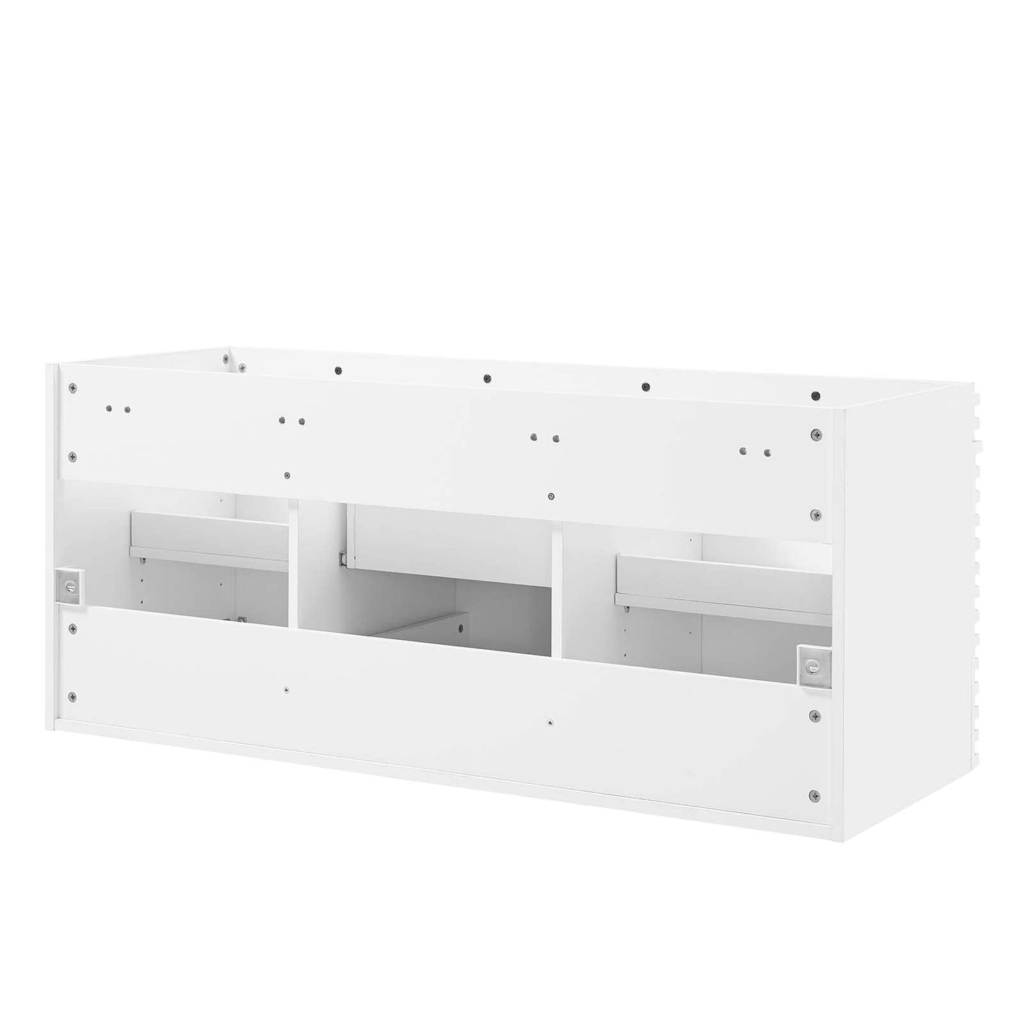 Modway Render 48" Double Sink Compatible (Not Included) Bathroom Vanity Cabinet in White