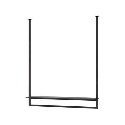 Heavy Wall-Mounted Metal Garment Rack, Commercial Clothing Display Stand for Retail, Boutique, Laundry & Home, Clothes Hanger Rod