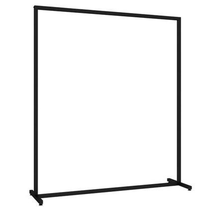 Garment Rack Heavy Duty Metal Clothes Rail, Commercial Clothing Rack for Hanging and Display Clothes, Freestanding Single Rod Coat Rack for Bedrooms and Boutiques,Easy to Assemble, (Size:100