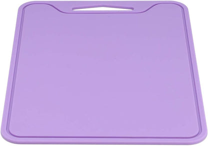 Chopping Blocks, Food Grade Silicone Cutting Boards with Deep Juice Grooves, Dishwasher Safe, 11.8 x 8.7 in