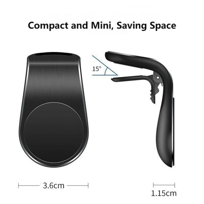 Magnetic Phone Holder for Air Vent,Magnetic Navigation Bracket,360° Rotatable Car Phone Mount,Magnet Universal Car Cellphone Holder,Strong Magnet Mount for Any Smartphone