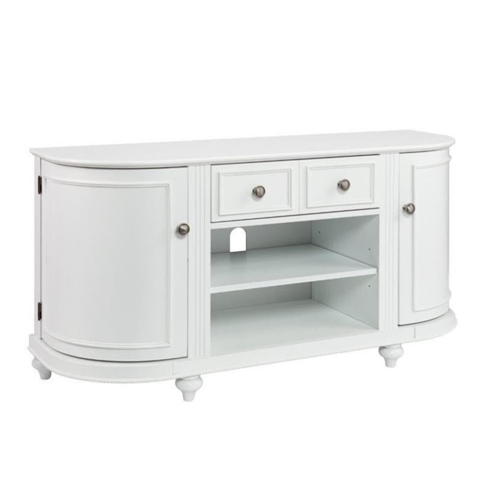 SEI Furniture Dandridge TV/Media Stand - White