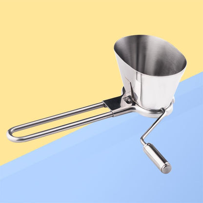 DECHOUS Stainless Steel Parsley Chopper, Manual Mint Herbs Spices Grater, Vegetable Grinding Tool