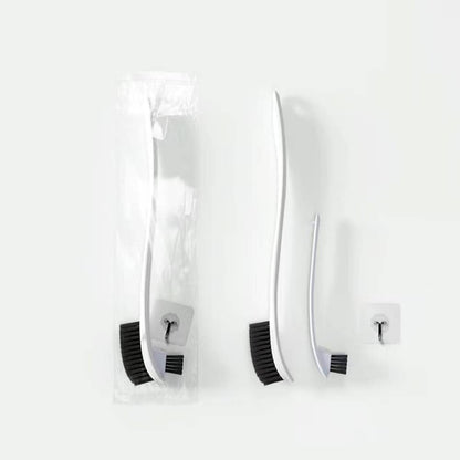 Toilet Brush and Holder 2 Pack, 3 Function Toilet Bowl Cleaner Brush, Strong Bristles for Easy Under Rim Cleaning
