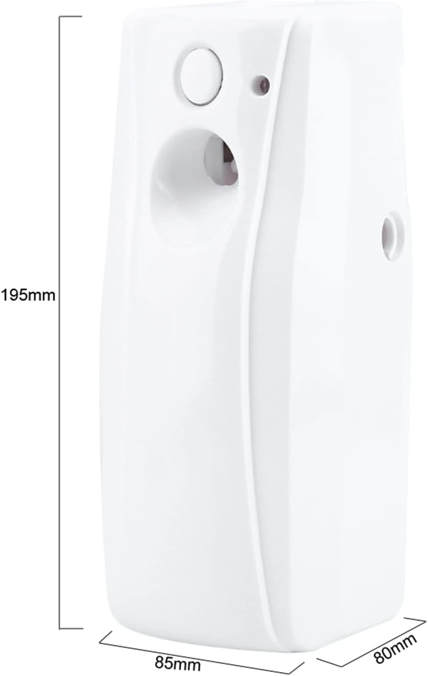 AYNEFY Automatic Air Freshener Aerosol Spray Dispenser with Light Sensor for Indoor Wall Mounted Household Appliances