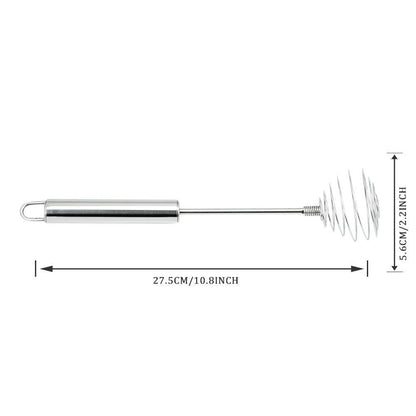 TAFOND Whisk, Stainless Steel Spring Whisk, Balloon Whisk Egg Beater for Blending, Whisking, Beating, or Stirring