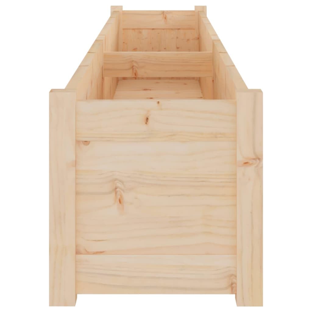 Mhdvray Raised Garden Bed Set 2-Pack Large 78.7×78.7×12.2 in Natural Pine Wood Elevated Planter Box for Outdoor Patio Vegetable Flower Herb Gardening
