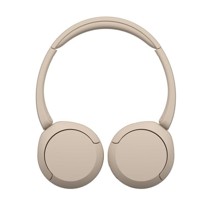 Sony WH-CH520 Wireless Headphones Bluetooth On-Ear Headset with Microphone and up to 50 Hours Battery Life with Quick Charging, Cappuccino