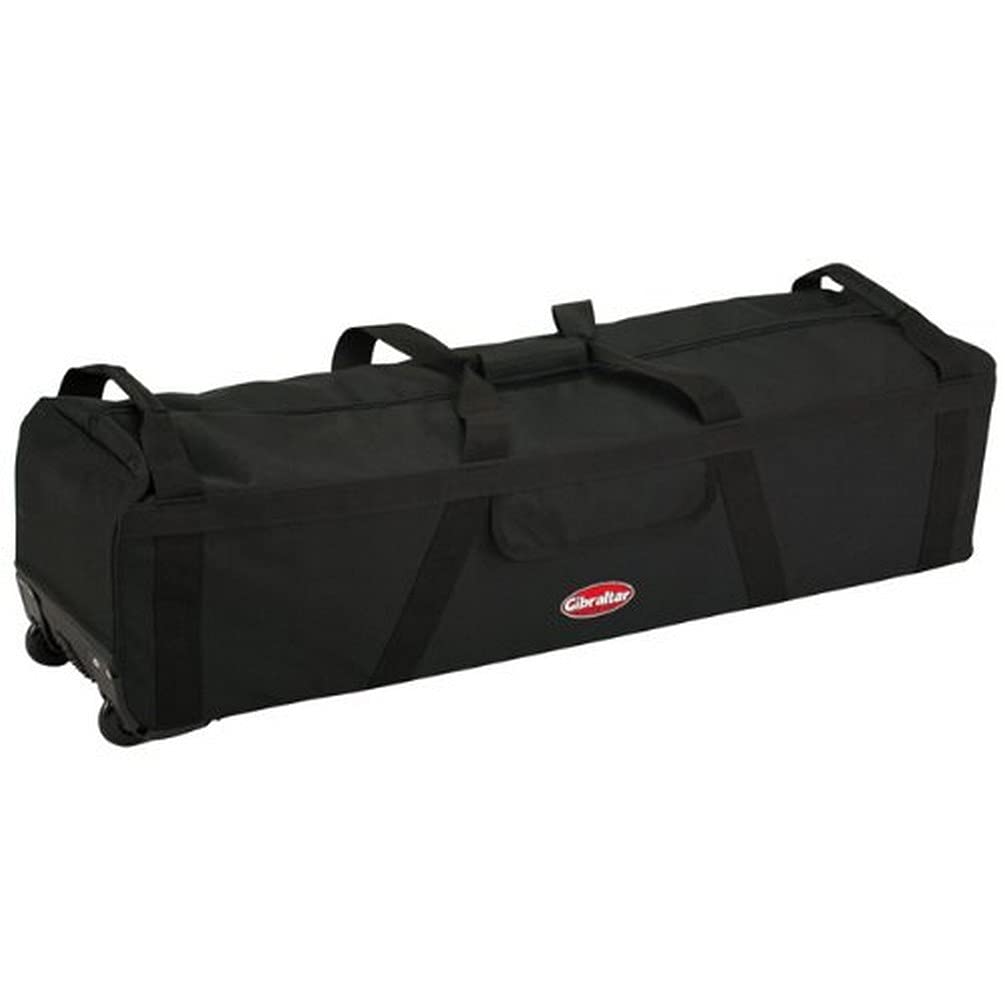 Gibraltar GHLTB Long Hardware Bag with Wheels,Black