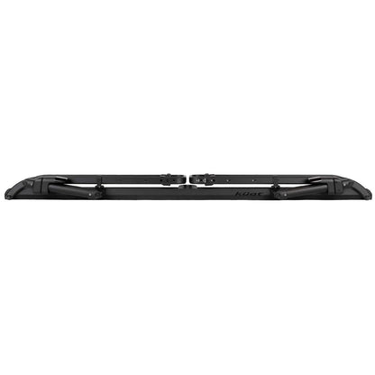 KUAT Piston SR - Secure Rugged Durable Kashima-Coated Portable Foldable Easy-to-Use No Frame Contact Rooftop Bike Rack with 53" Max Wheelbase & 5" Max Tire Width, 1 Bike Capacity