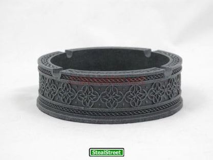 Celtic Ashtray, Smoke Collectible Tribal Decoration Statue