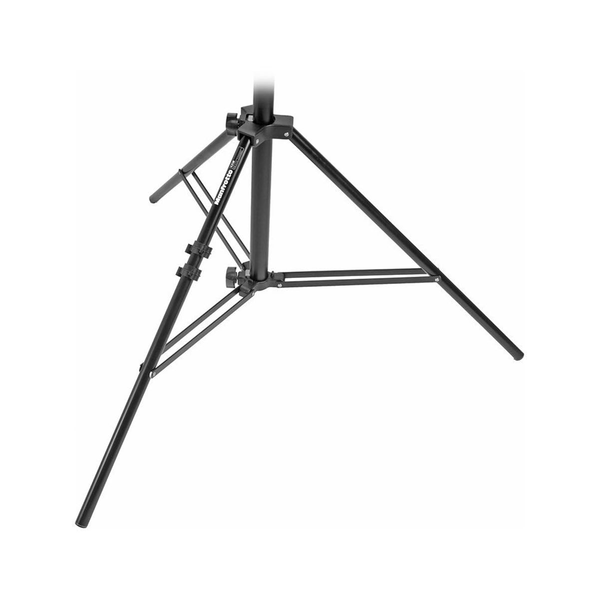 Manfrotto Boom Stand 420 (Black Anodized), 3-Sections, Convertible to Double Extension Boom and Stand (#3398B)