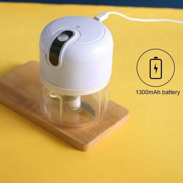 Automatic Wireless Chopper, Portable Electric Mini Kitchen Blender for Garlic, Vegetable, Fruit, Meat, Salad, Baby