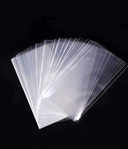 Clear Vinyl Recipe Protectors 3 x 5 Inch, 48 Sheets Recipe Refill Pages, Card Covers, Set of 48 (Cards Not Included)