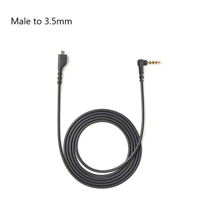EARLA TEC Replacement Audio Cable Cord, Compatible for SteelSeries Arctis 3 /Arctis 5/ Arctis 7 /Arctis Pro Wireless Gaming Headphones (Audio Cable, Black)