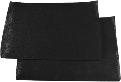 HQRP 2-Pack Activated Charcoal Filters for Kitchen Aid and Whirlpool Over the Range Microwave Hood