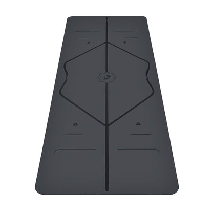 Liforme Travel Yoga mat – Patented Alignment System, Warrior-Like Grip, Non-Slip, Eco-Friendly, Ultra-Lightweight and Sweat Resistant, Made with Natural Rubber