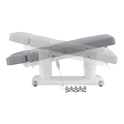 Dir Full Electric Medical Spa Treatment Massage Table Facial Beauty Bed LUXI in Grey