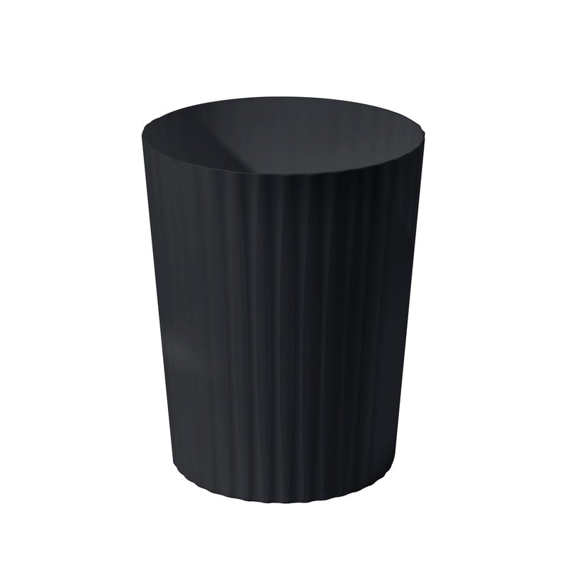 TEIUKAX Trash Can - Small Waste basketbin - 2 Gallon- for Office,Home,Bathroom,Kitchen - Black