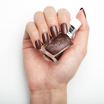 Essie Gel Couture Longwear Nail Polish Kit, Sheer Nude Pink, Fairy Tailor + Top Coat, 0.46 fl oz each