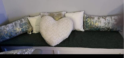 Indoor/Outdoor Patio Bench Cushion, Soft Thicken Seat Pads Cushion Custom Size, Pillow Outdoor Cushions Storage Bench