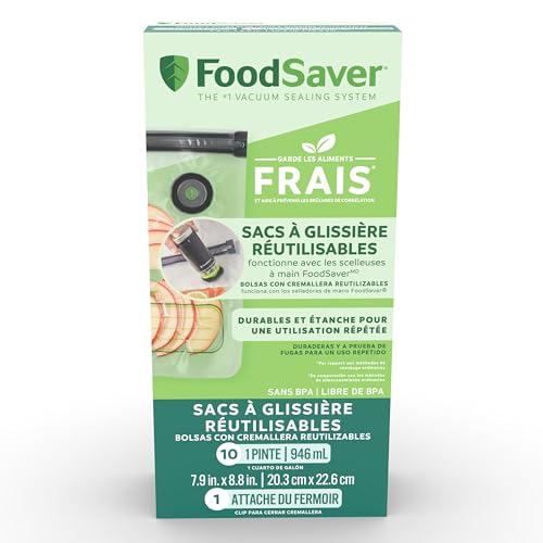 FoodSaver® Reusable Gallon Vacuum Zipper Bags