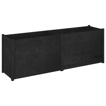 ULUYYUC Raised Garden Bed Solid Wood Pine Planter Box 78.7"x19.7"x27.6" for Outdoor Flowers and Vegetables, Large Elevated Planter Box for Patio Gardening