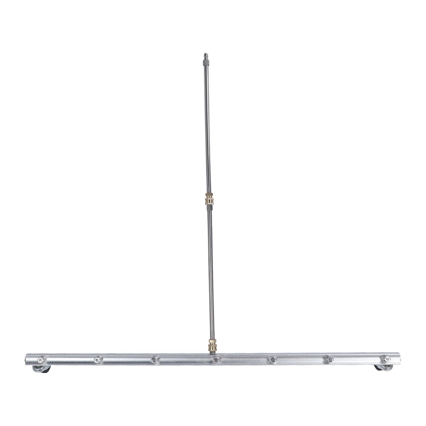 39.37inch Pressure Washer Cleaner, Power Pressure Washer Attachment, Stainless Steel Water Broom with 1/4inch Quick Connector, Surface Cleaner for Household and Business Use (for Undercarriage
